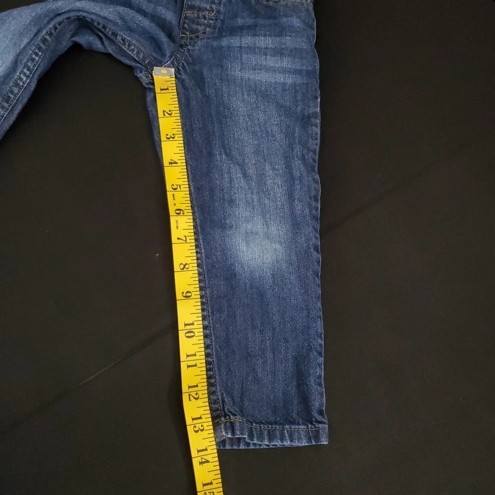 Simple Joys by Carters‎ Jeans Boys 3T Drawstring Pockets Solid Denim Distressed